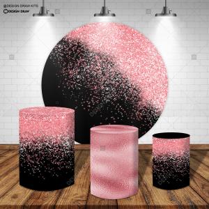 PAINEL E TRIO GLITTER TECIDO   MALHA  PREMIUM  