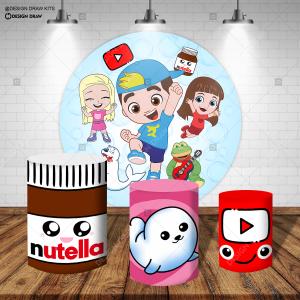 PAINEL E TRIO LUCAS NETO TECIDO   MALHA  PREMIUM  