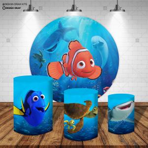 PAINEL E TRIO NEMO TECIDO   MALHA  PREMIUM  