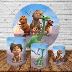 PAINEL E TRIO O BOM DINOSSAURO TECIDO   MALHA  PREMIUM  