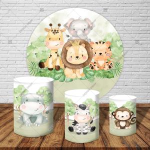PAINEL E TRIO SAFARI TECIDO   MALHA  PREMIUM  