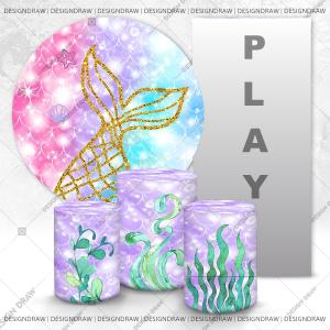 PAINEL E TRIO SEREIA TECIDO   MALHA  PREMIUM  