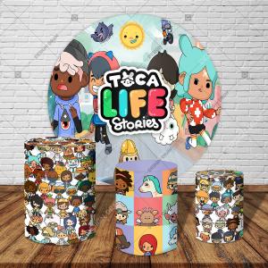 PAINEL E TRIO TOCA LIFE TECIDO   MALHA  PREMIUM  