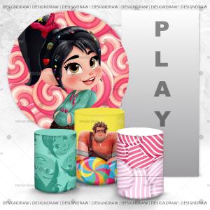 PAINEL E TRIO VANELLOPE TECIDO   MALHA  PREMIUM  