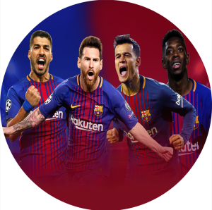 PAINEL REDONDO BARCELONA TECIDO   MALHA  PREMIUM  