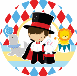 PAINEL REDONDO CIRCO TECIDO   MALHA  PREMIUM  