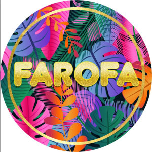 PAINEL REDONDO FAROFA TECIDO   MALHA  PREMIUM  