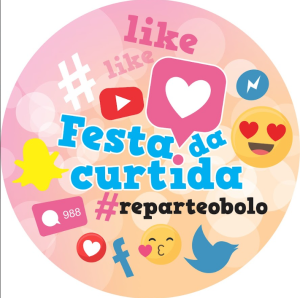 PAINEL REDONDO FESTA DA CURTIDA TECIDO   MALHA  PREMIUM  