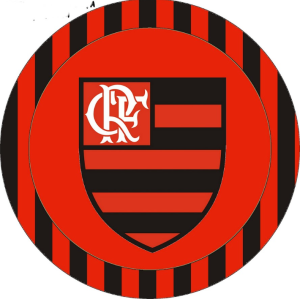 PAINEL REDONDO FLAMENGO TECIDO   MALHA  PREMIUM  