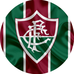 PAINEL REDONDO FLUMINENSE TECIDO   MALHA  PREMIUM  