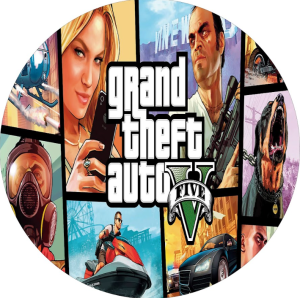 PAINEL REDONDO GTA TECIDO   MALHA  PREMIUM  