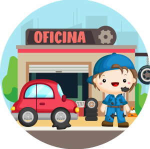 PAINEL REDONDO OFICINA TECIDO   MALHA  PREMIUM  