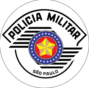 PAINEL REDONDO POLICIA MILITAR TECIDO   MALHA  PREMIUM  