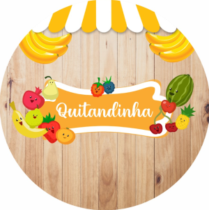 PAINEL REDONDO QUITANDINHA TECIDO   MALHA  PREMIUM  
